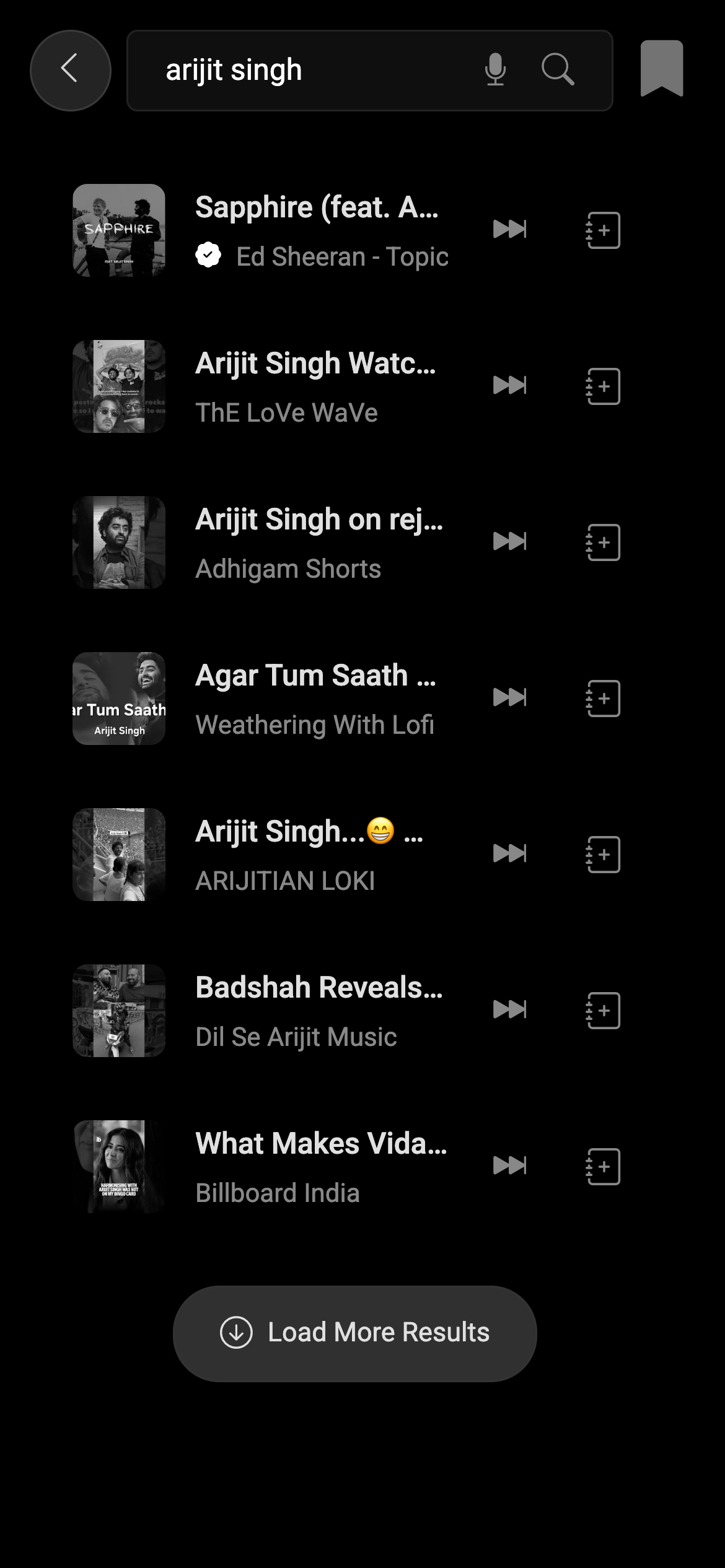 Pixel Play song list